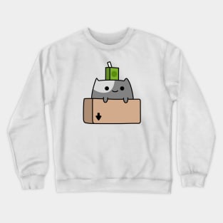 Box Cat Crewneck Sweatshirt